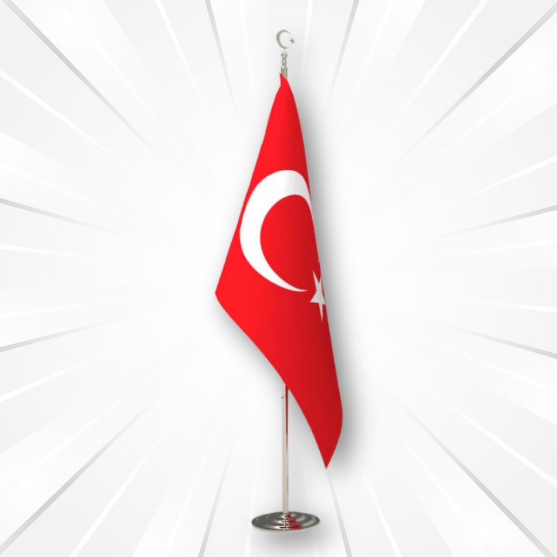 Tekli%20Makam%20Bayrağı%20Gümüş%20Krom