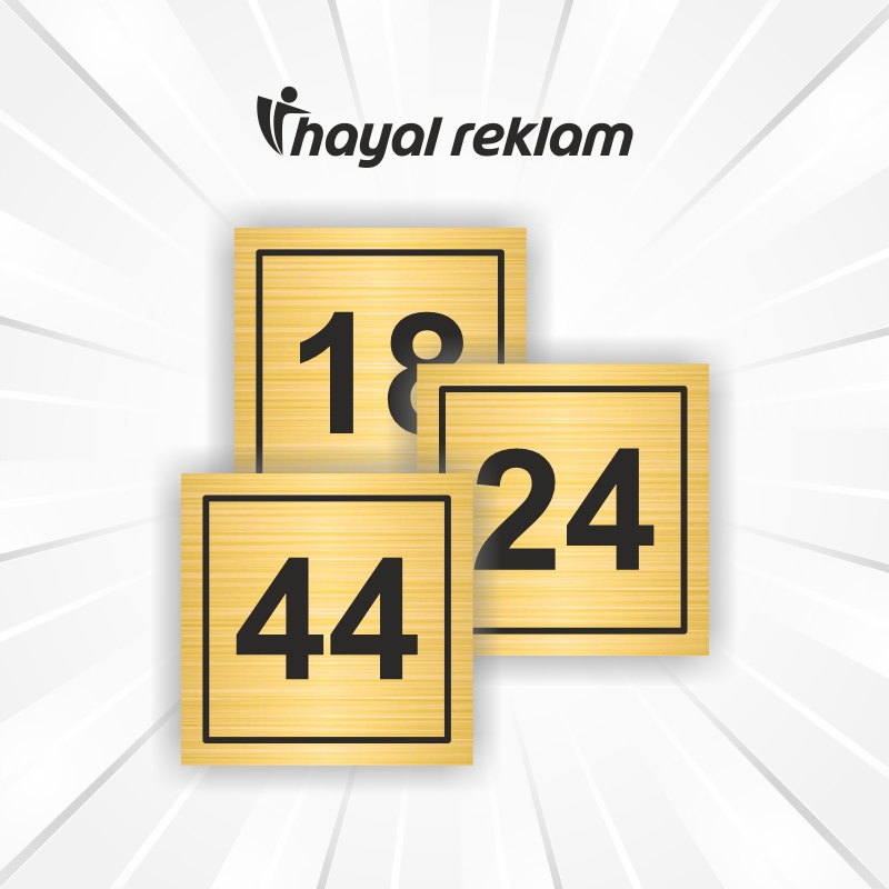 Masa%20Numarası%20Gold%20Metal