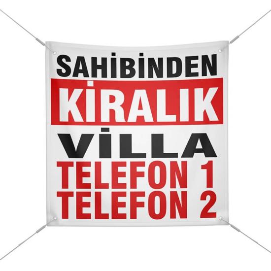 Satılık Kiralık Branda Vinil