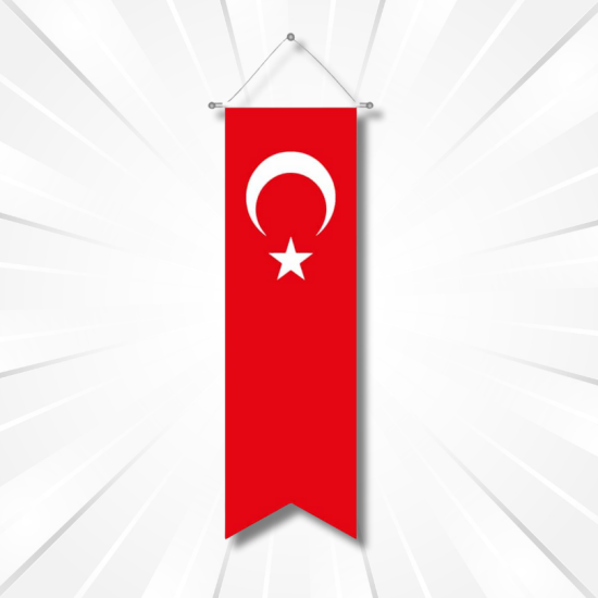 Vinil Türk Bayrağı