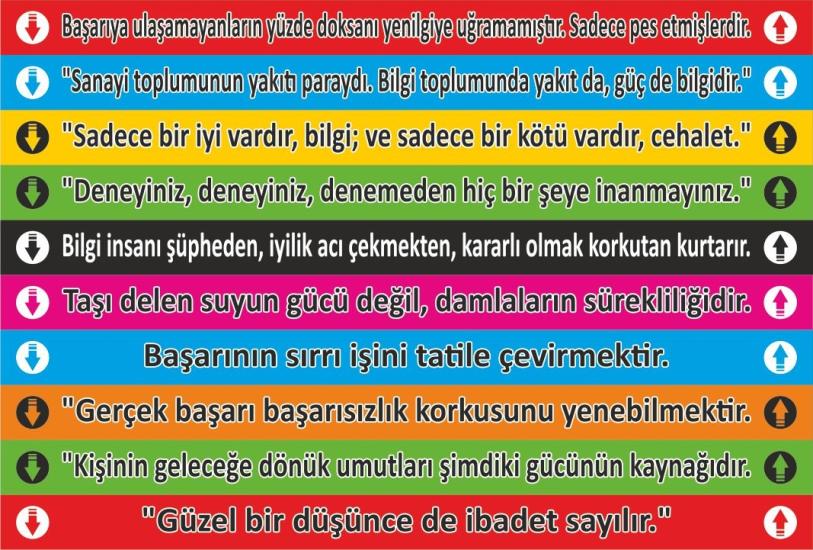 Merdiven Yazısı 17 (Laminasyonlu)