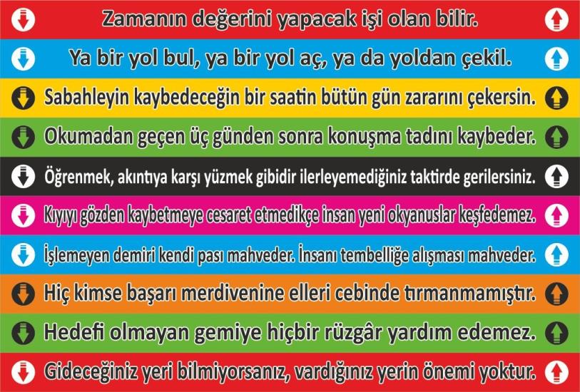 Merdiven Yazısı 02 (Laminasyonlu)