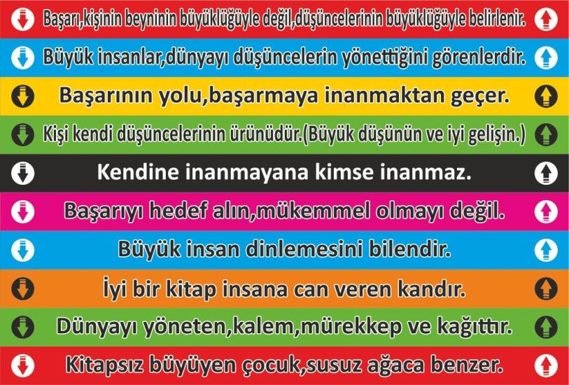 Merdiven Yazısı 07 (Laminasyonlu)