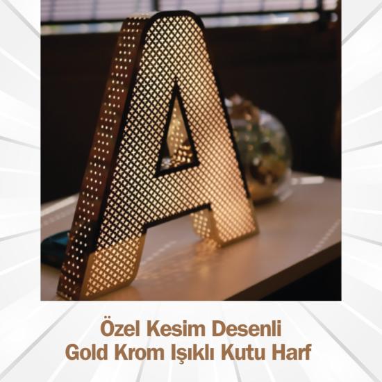Özel Kesimli Işıklı Kutu Harf Tabela