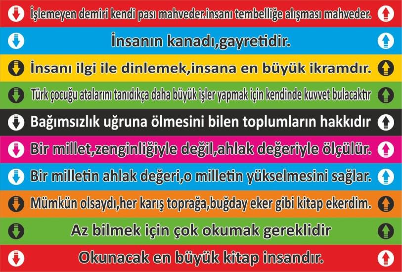 Merdiven Yazısı 09 (Laminasyonlu)