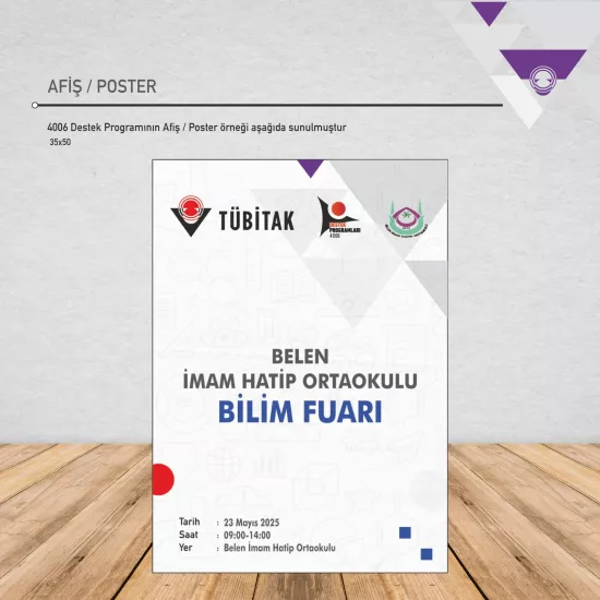 Afiş Poster A3 Ebat