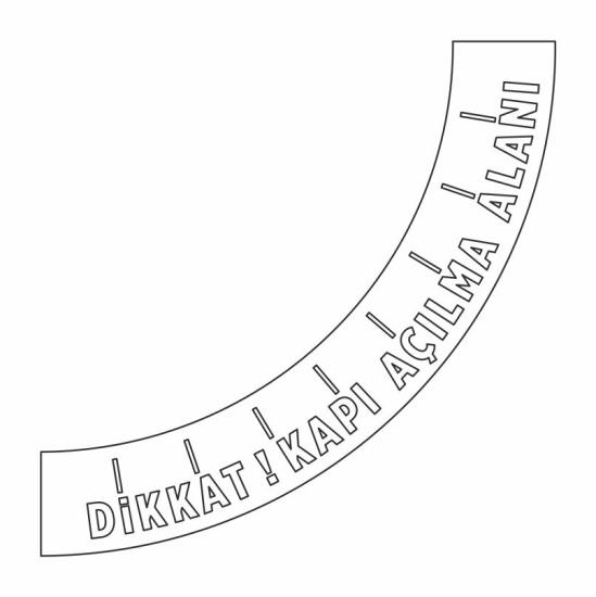 Kapı Arkası Dikkat Dar Açı Alanı